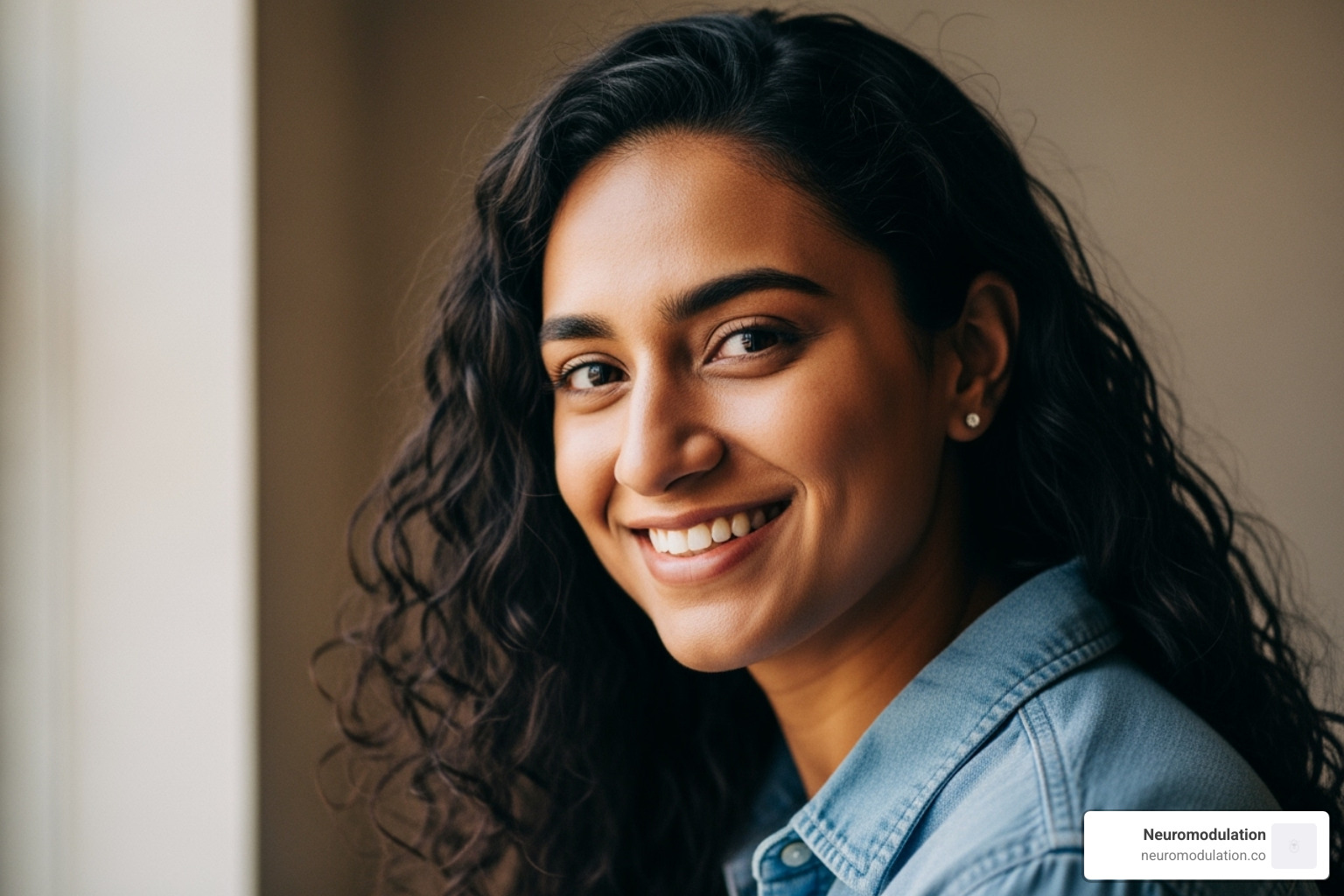 person smiling confidently - bladder control solutions