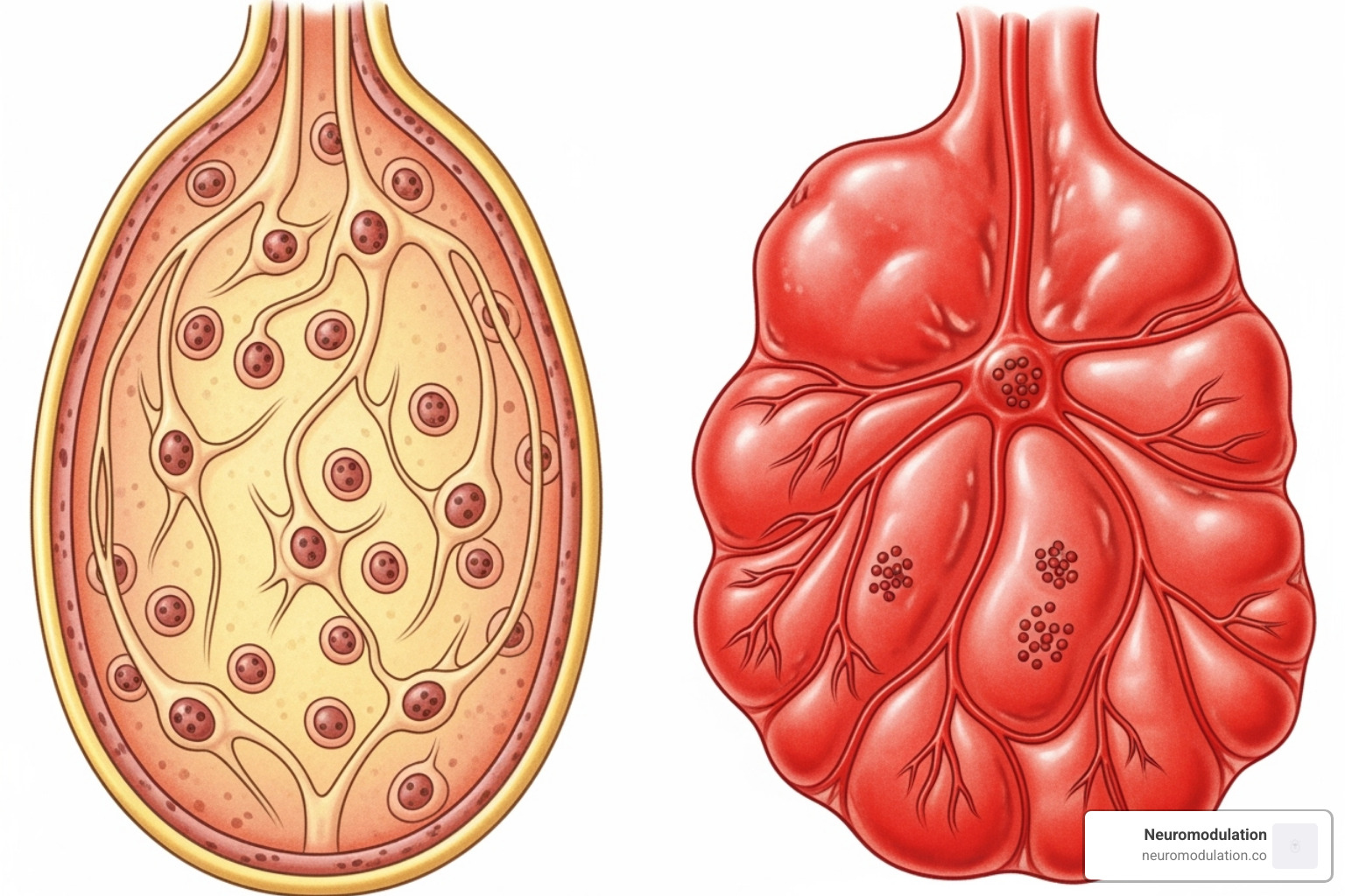 Healthy vs inflamed DRG - dorsal root ganglion