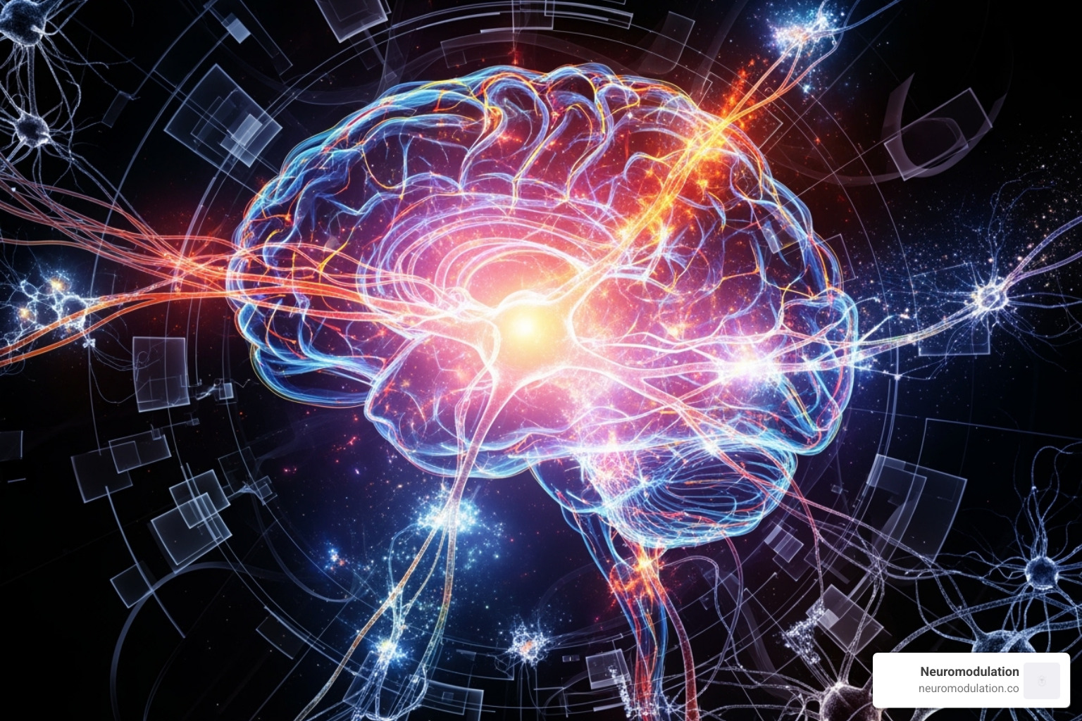 illustrating brain connectivity, representing the effects of psychedelics - Innovative pain management
