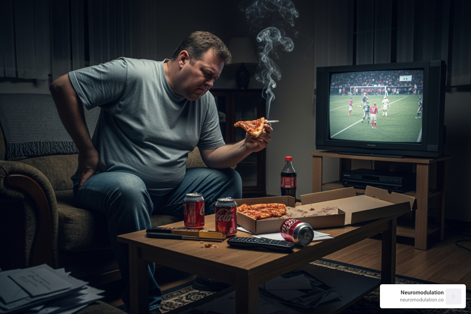 illustrating the impact of lifestyle risk factors on spinal health - failed back surgery