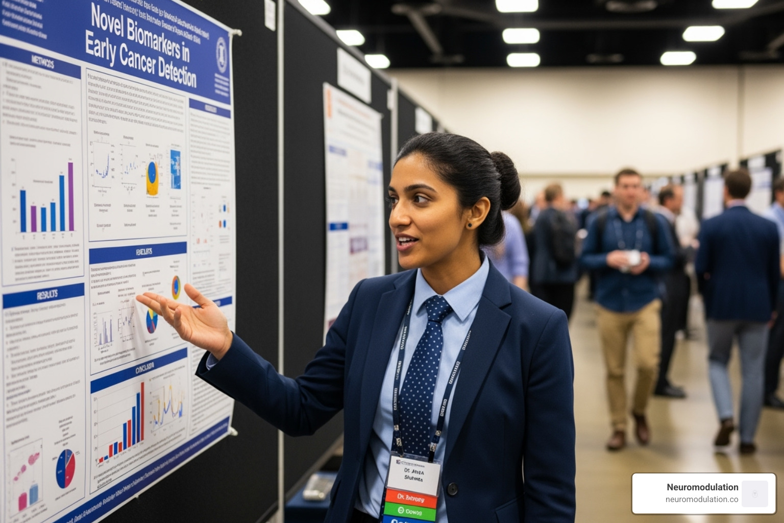 fellow presenting poster at medical conference - anesthesiology fellowships