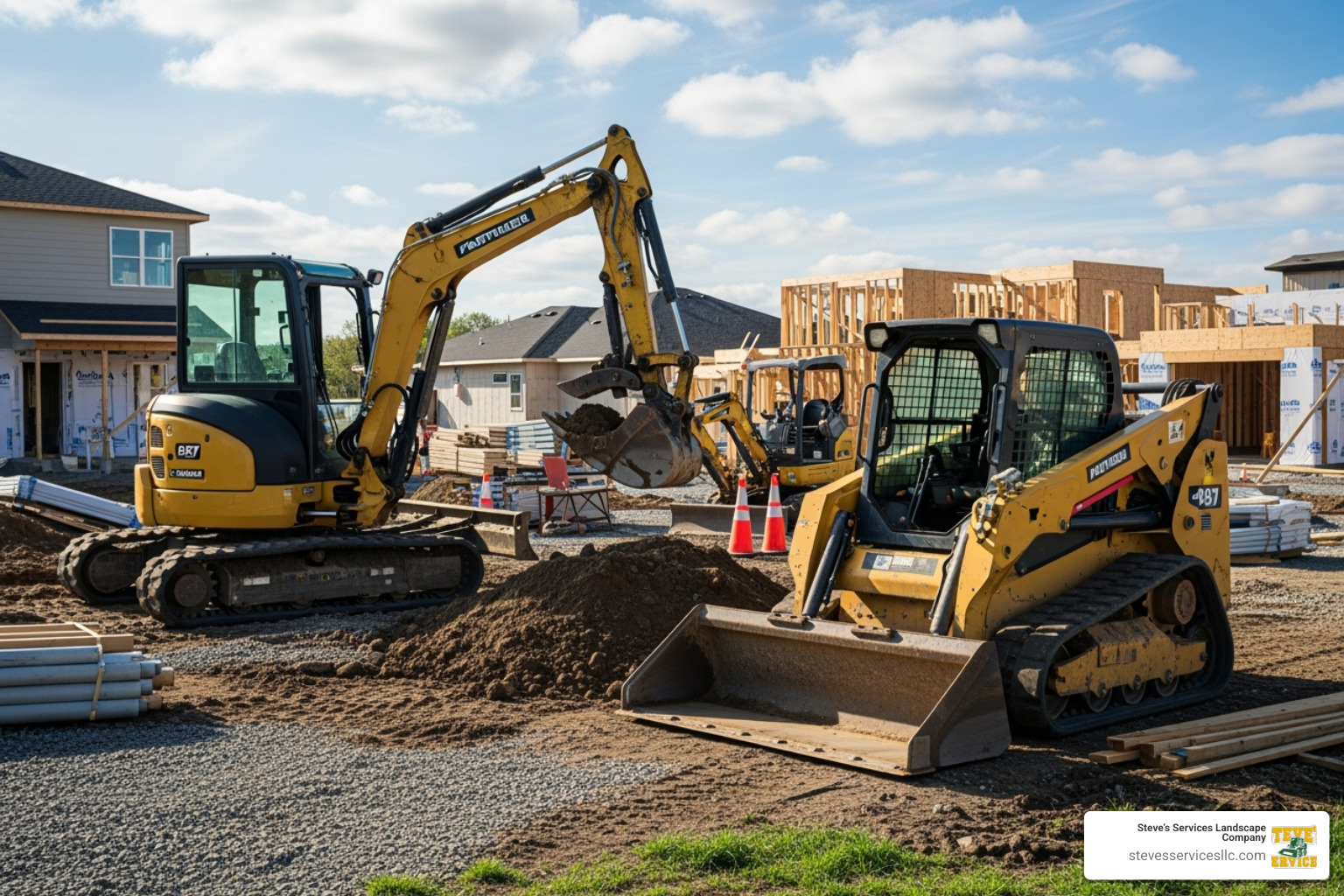 various small excavation equipment like a skid steer and mini-excavator - how to get small excavation jobs various small excavation equipment like a skid steer and mini-excavator - how to get small excavation jobs