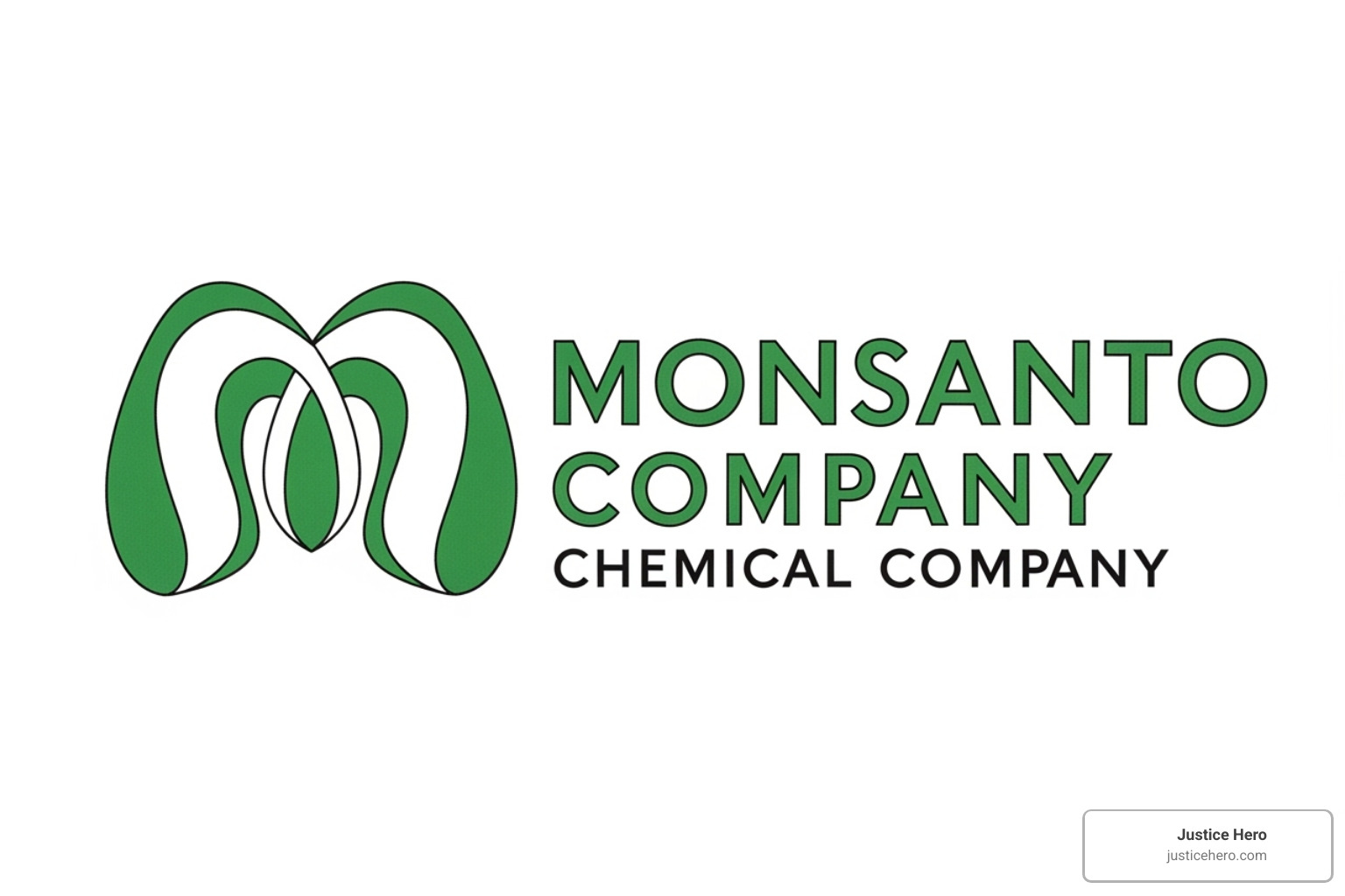 of the Monsanto logo from the 1970s - who makes roundup