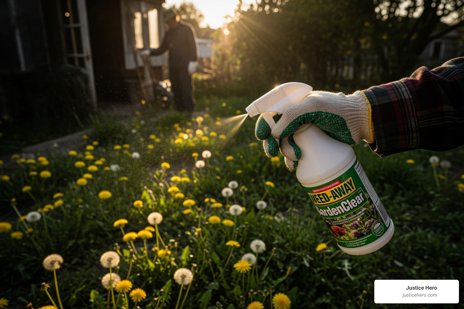 of a warning label on a chemical product - who makes roundup