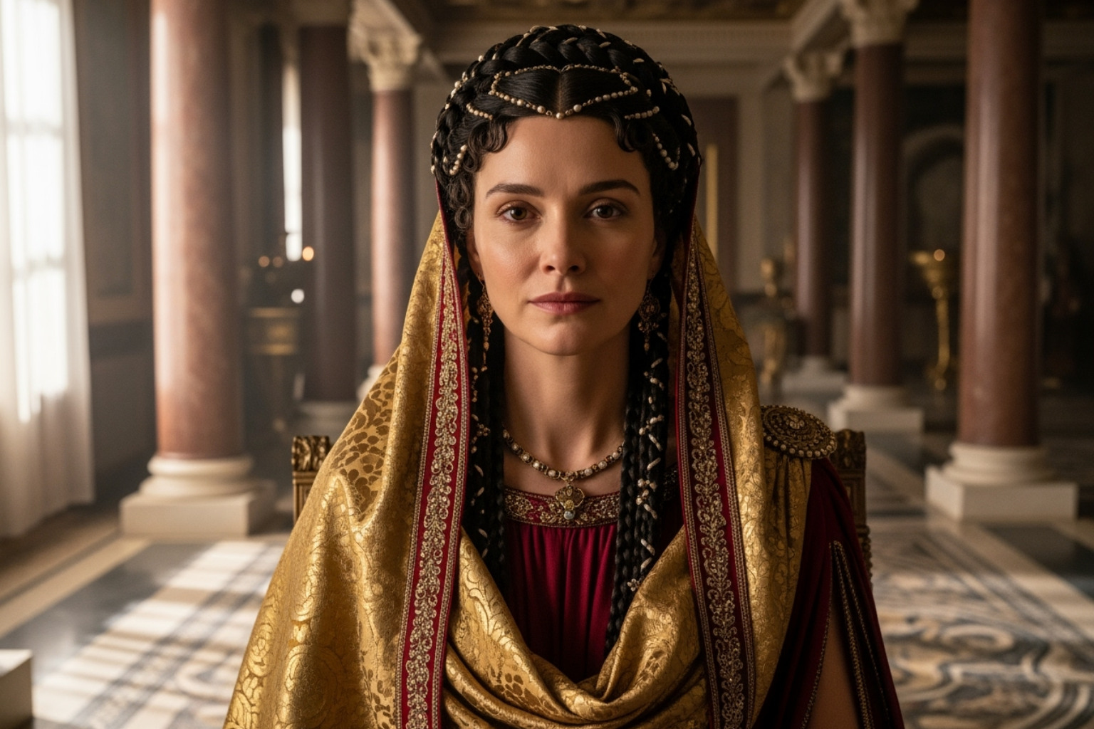 Kerry Condon in the HBO series 'Rome' - kerry condon