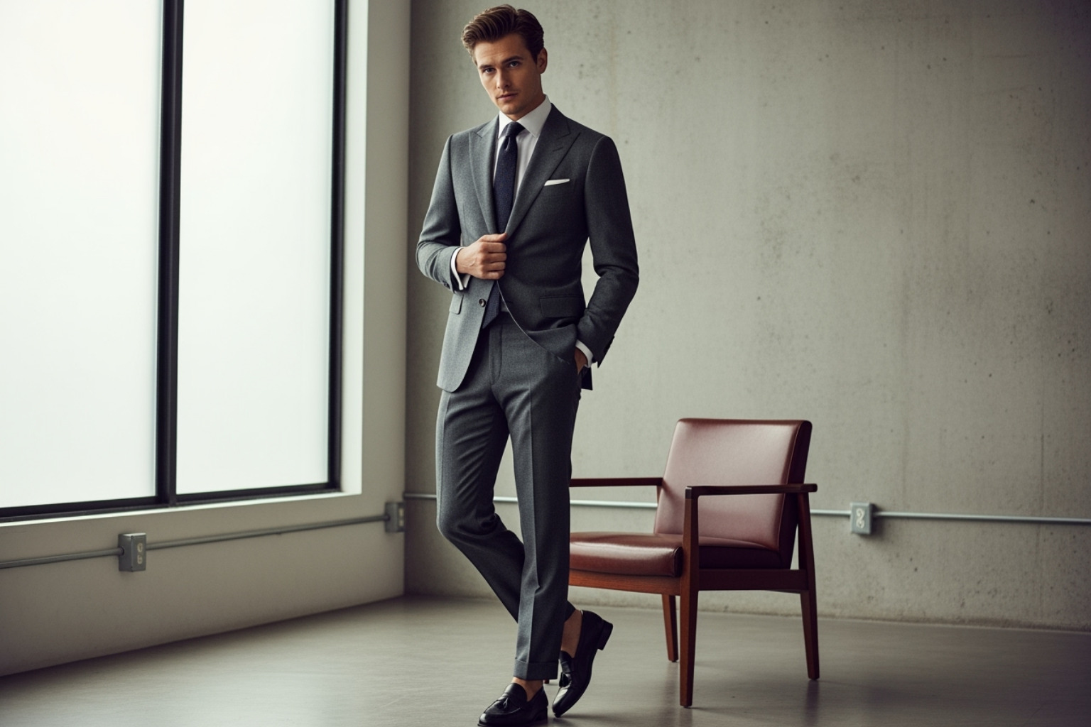 Louis Partridge in a designer campaign - louis partridge