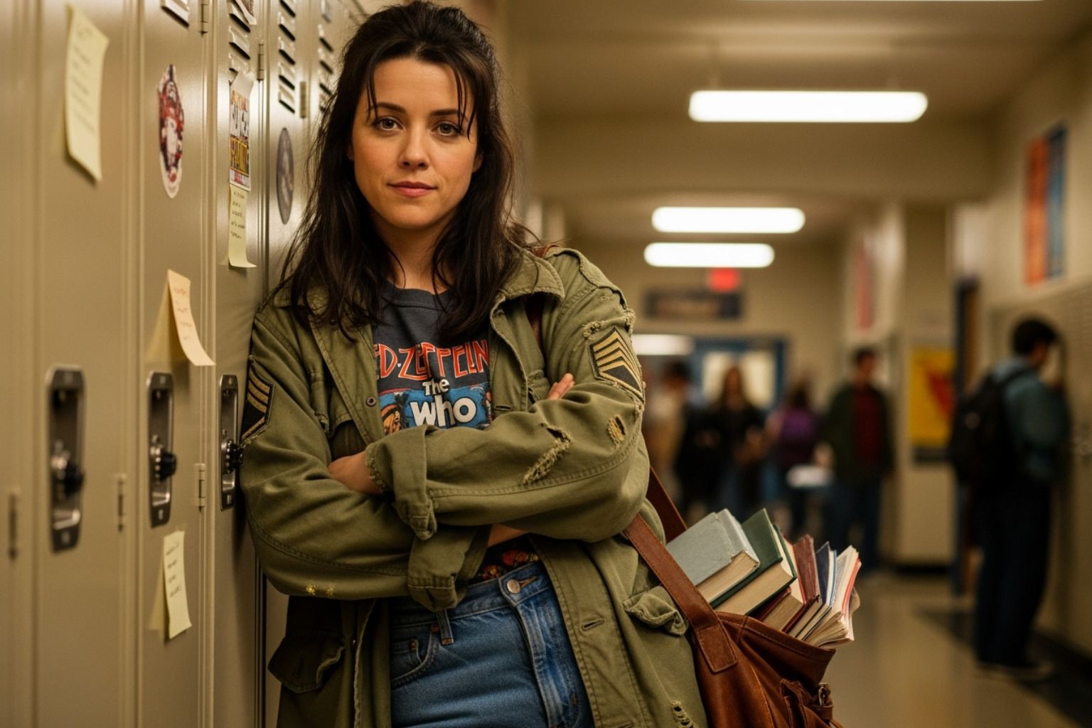 Linda Cardellini as Lindsay Weir in a promotional shot for Freaks and Geeks - linda cardellini movies and tv shows