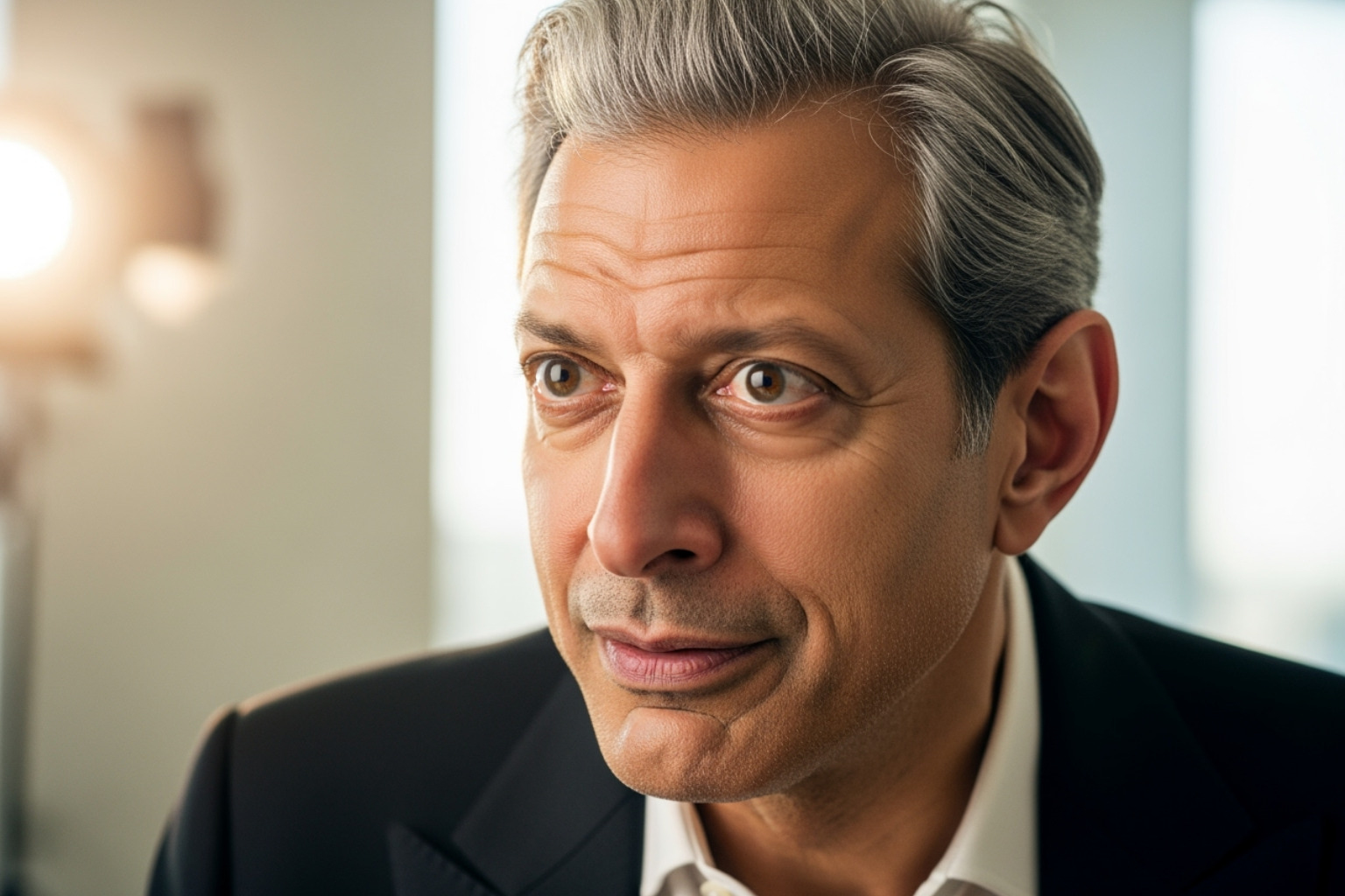 Jeff Goldblum from the show exploring a topic - jeff goldblum