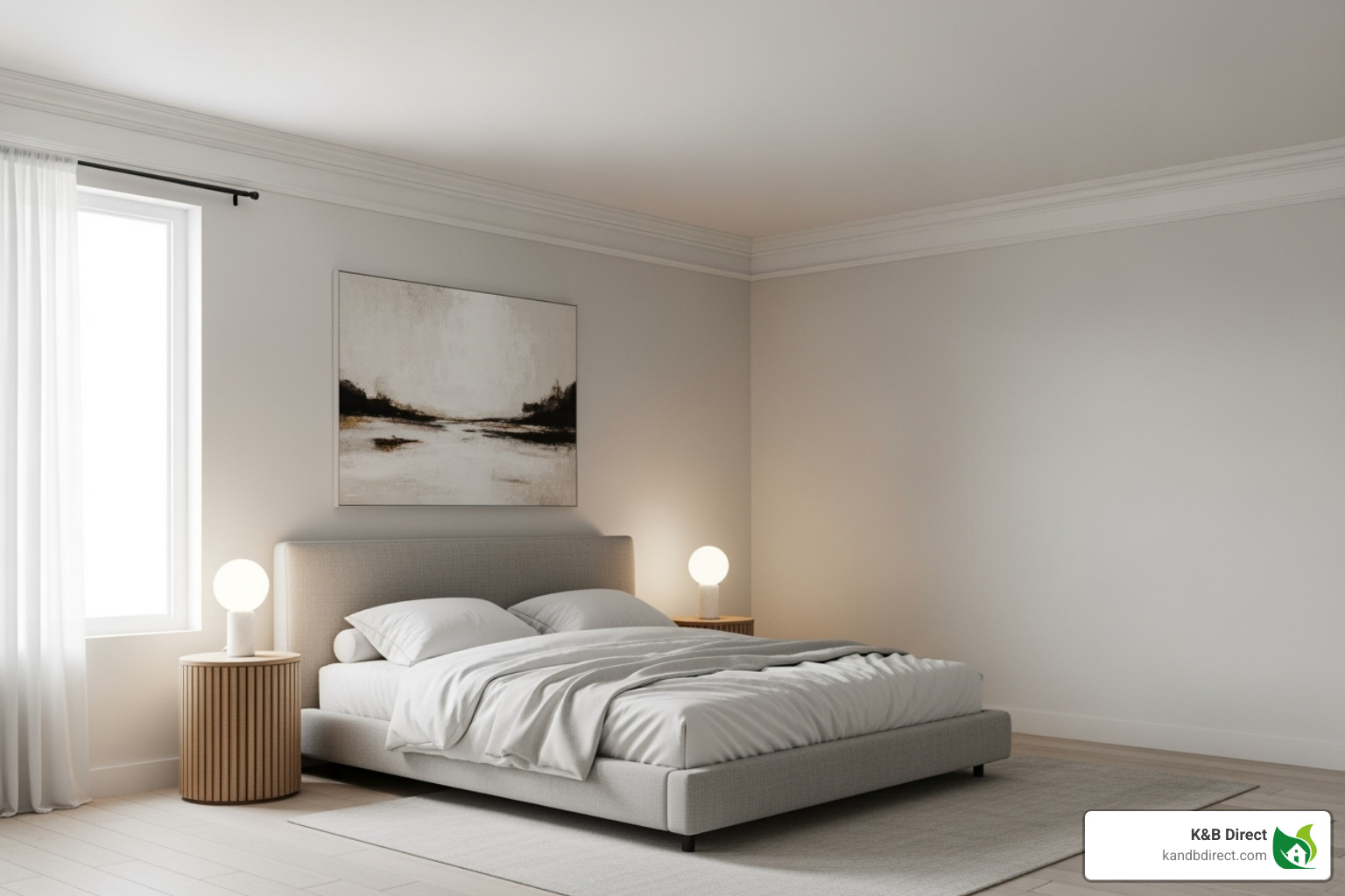bedroom with clean, modern crown moulding - bedroom crown moulding bedroom with clean, modern crown moulding - bedroom crown moulding