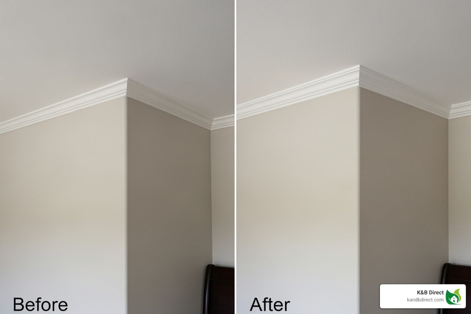 before-and-after bedroom installation showing the dramatic impact of adding crown moulding - bedroom crown moulding before-and-after bedroom installation showing the dramatic impact of adding crown moulding - bedroom crown moulding