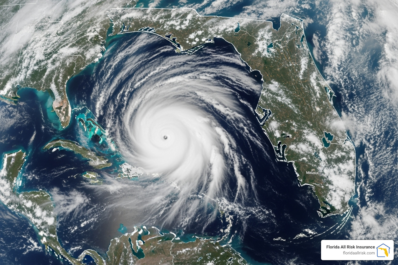 satellite view of a hurricane approaching Florida - top 10 homeowners insurance companies in florida satellite view of a hurricane approaching Florida - top 10 homeowners insurance companies in florida