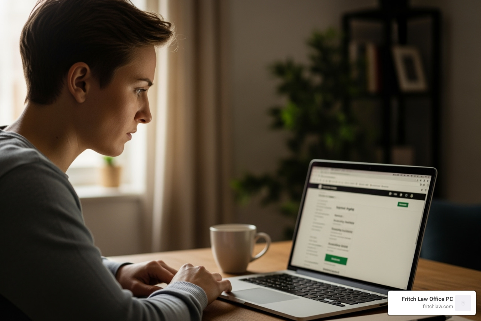 person searching for legal aid online - attorneys eviction person searching for legal aid online - attorneys eviction