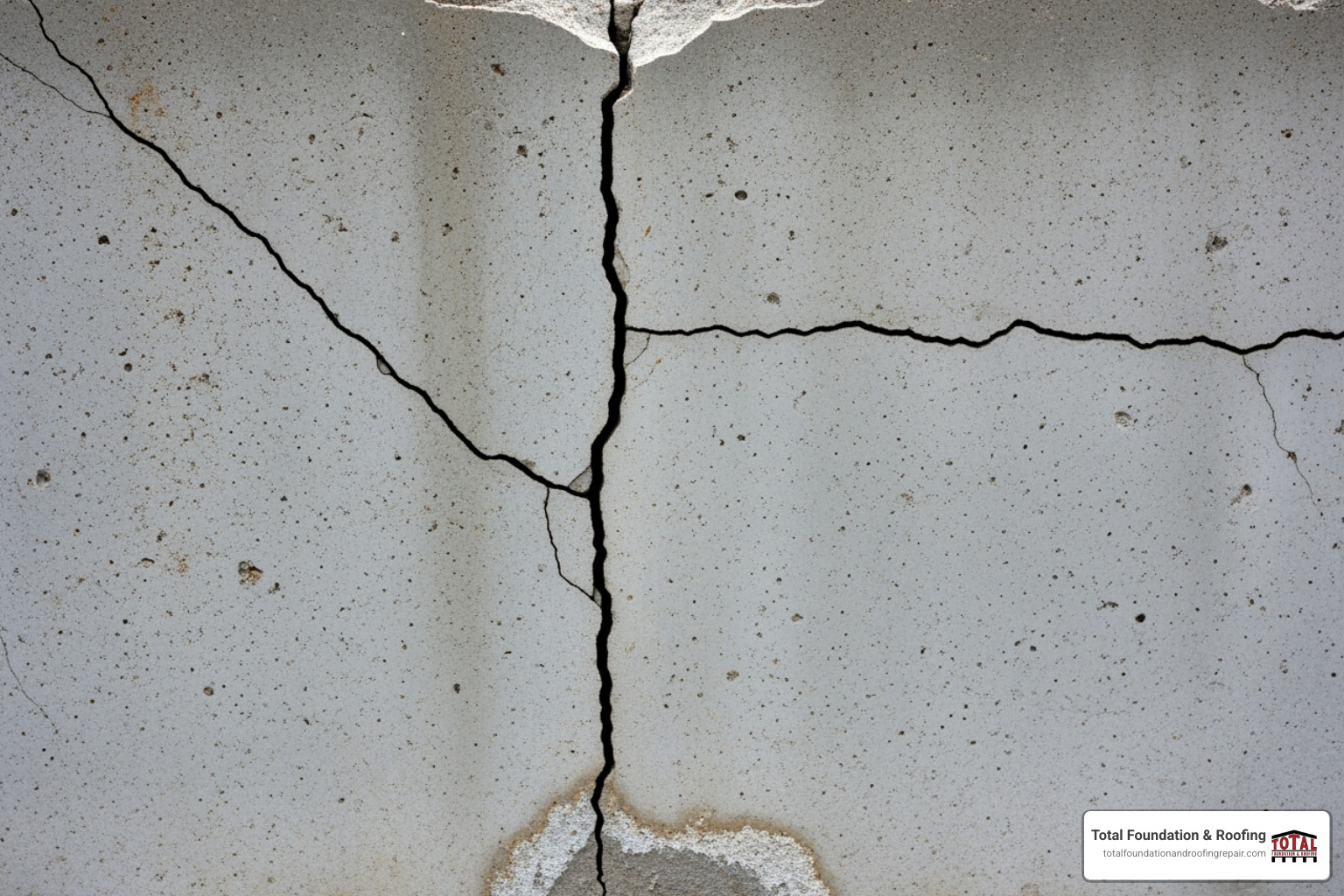 types of foundation cracks - fix foundation crack