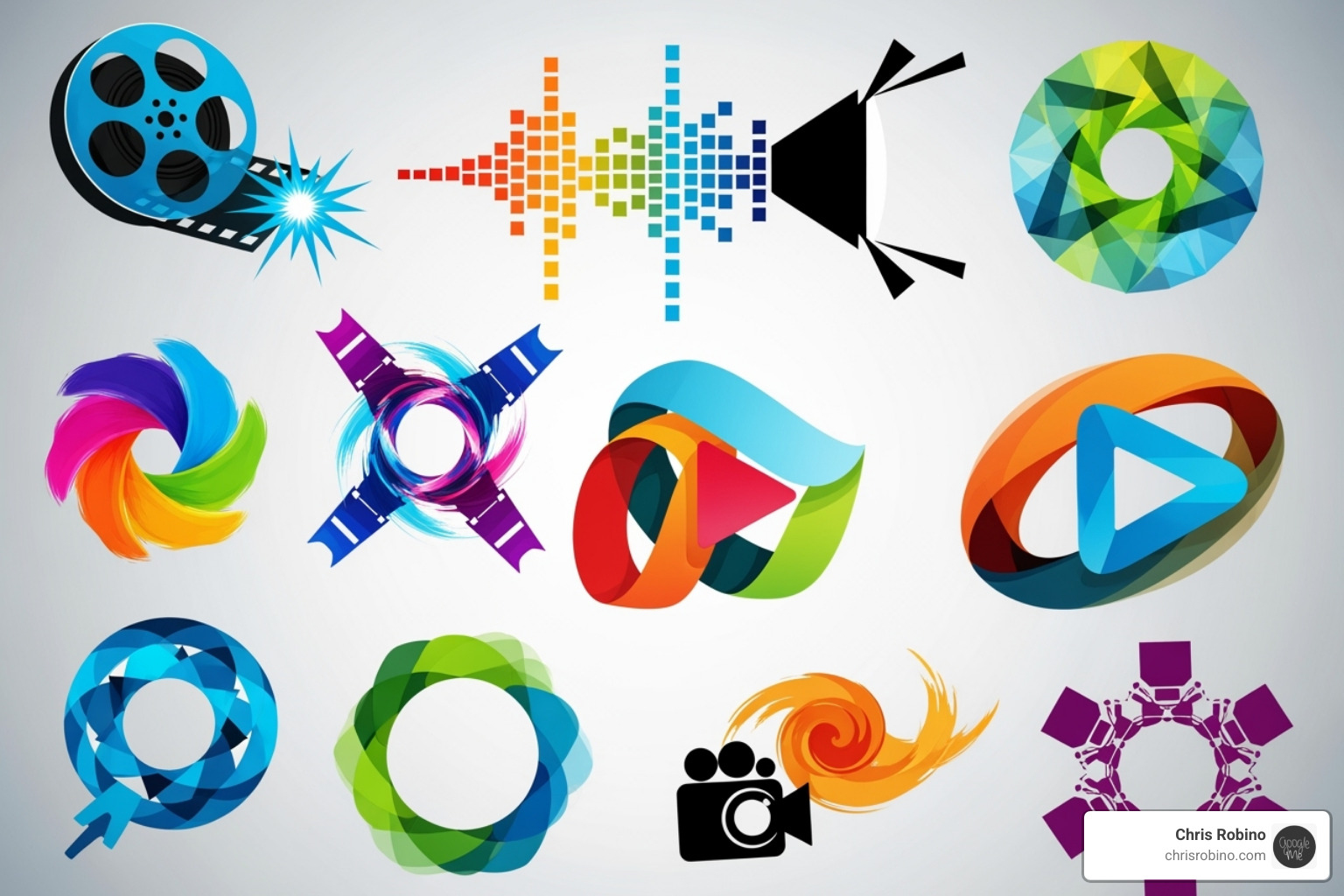 Major media event logos - media industry networking events