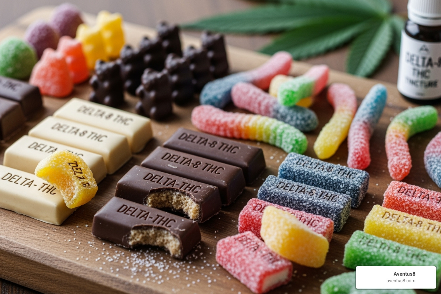 Close-up image of a Certificate of Analysis (COA) lab report document, showing various test results and cannabinoid profiles - Delta 8 THC edibles