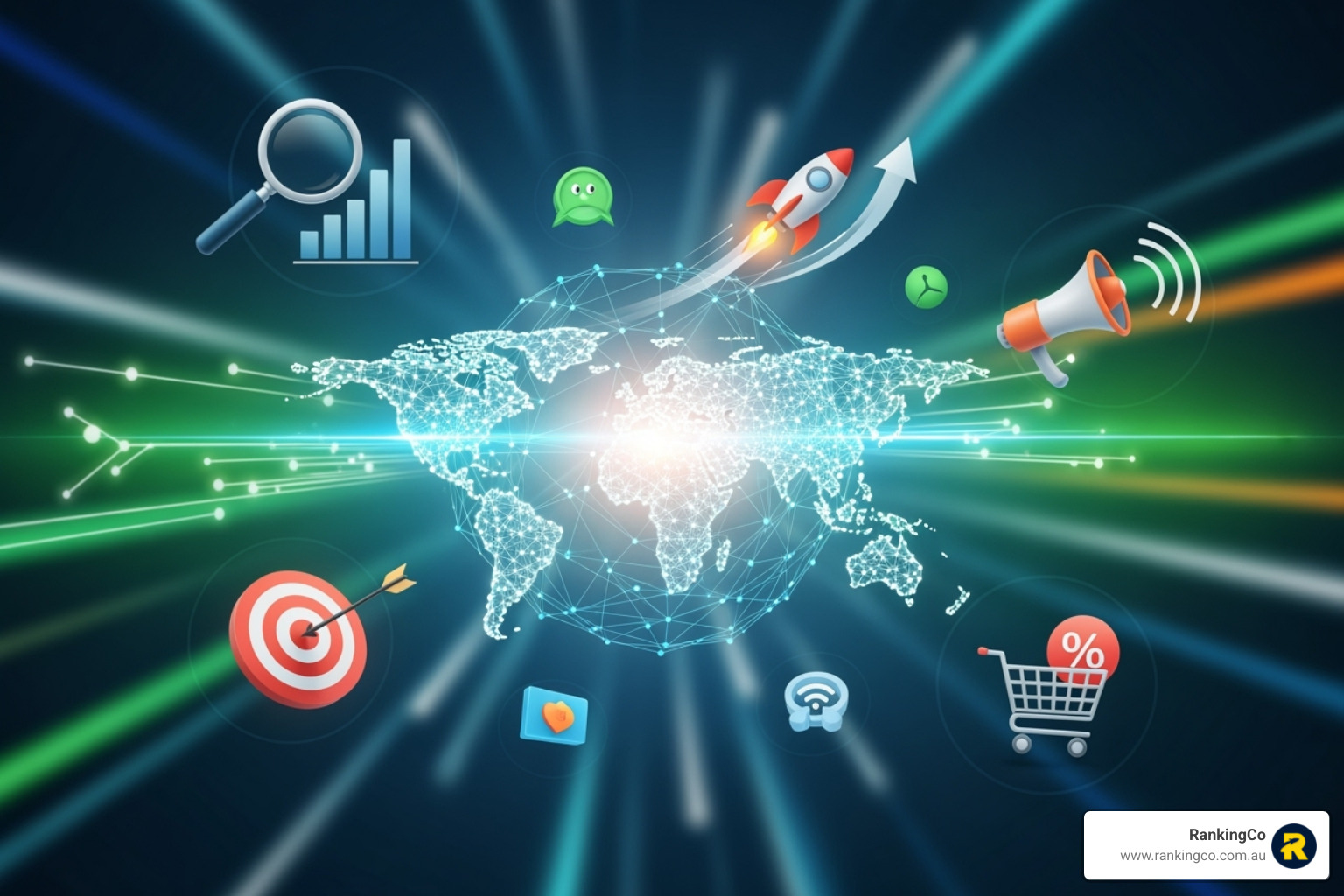 AI-powered analytics dashboard showing campaign performance trends - Effective digital campaigns