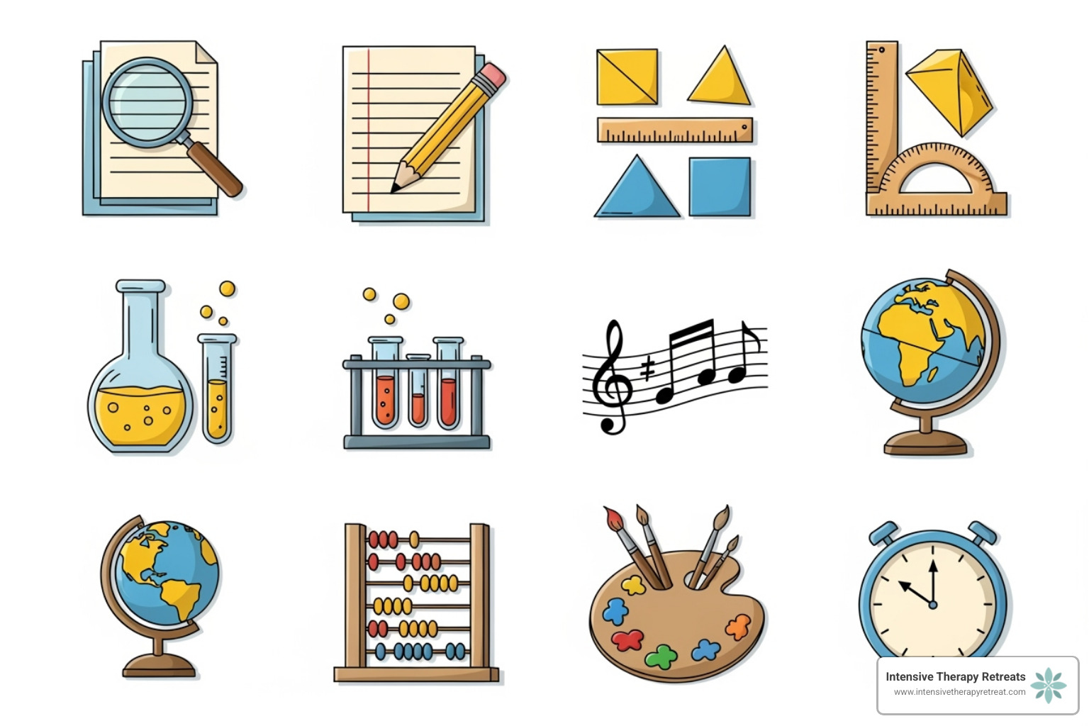 a collection of printable PDF worksheet icons - ifs worksheets pdf