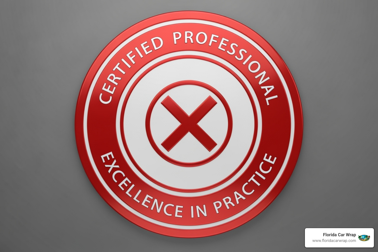 3M Certified Installer badge - 3M certified installers Florida
