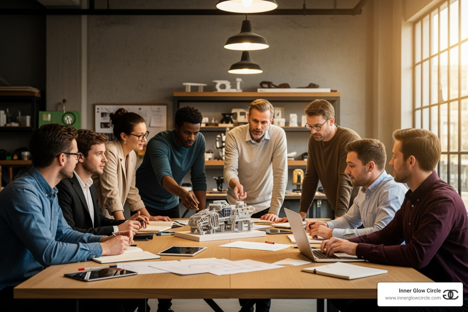 A diverse group of people collaborating in a workshop - personality development consultant A diverse group of people collaborating in a workshop - personality development consultant