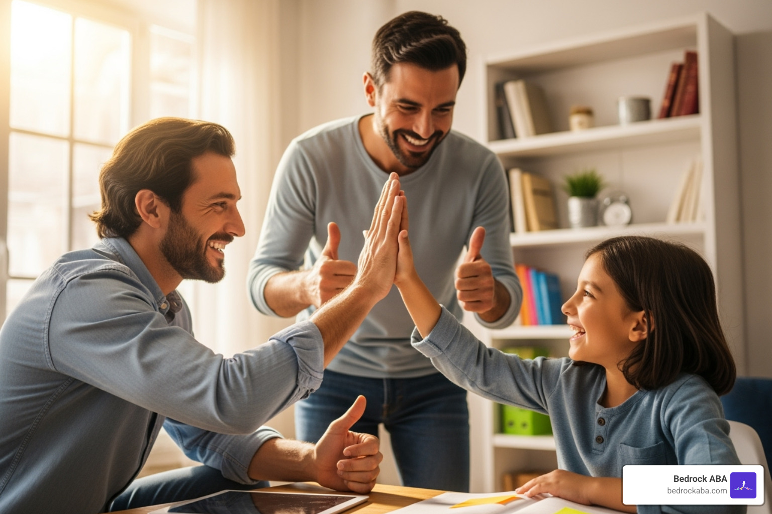 parents encouraged progress - aba therapy parent training