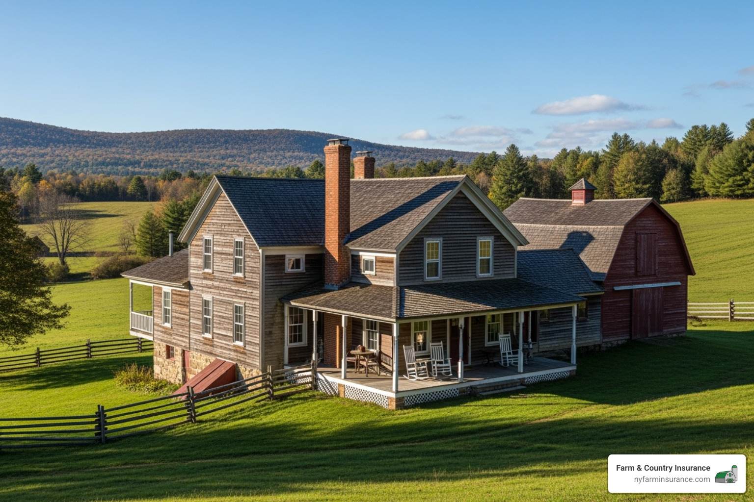 of a historic home or a hobby farm in New York State - home and household insurance of a historic home or a hobby farm in New York State - home and household insurance