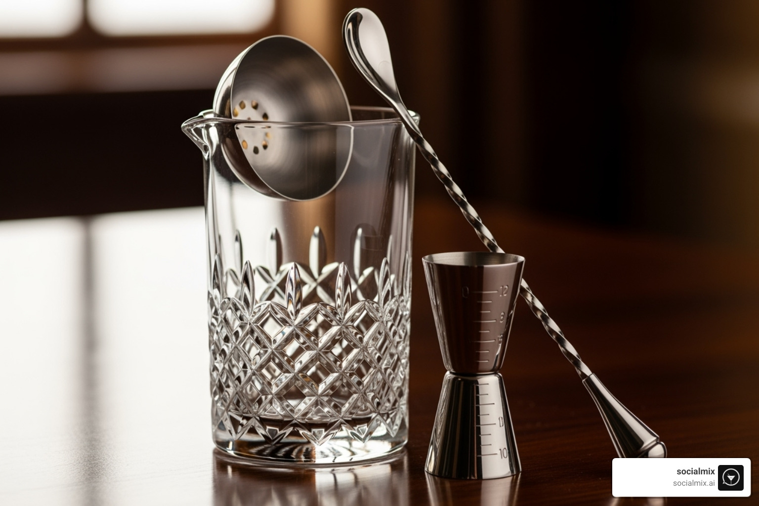 a high-quality bar tool set including a mixing glass, jigger, and bar spoon - old fashioned gifts a high-quality bar tool set including a mixing glass, jigger, and bar spoon - old fashioned gifts