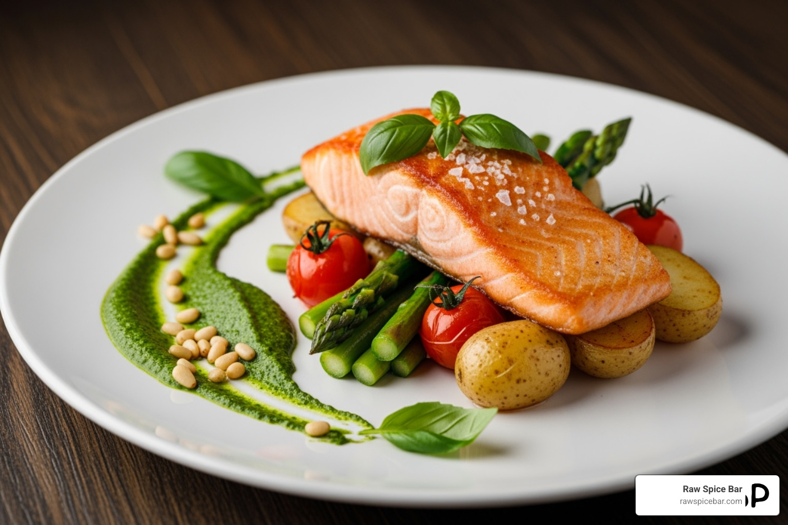 a finished, beautifully garnished dish - best spice substitutes