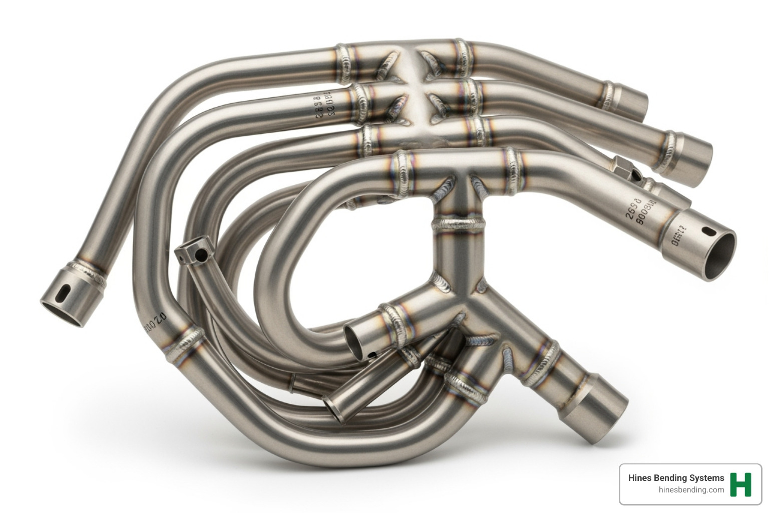 Complex aerospace tube component - cnc machining and tube bending