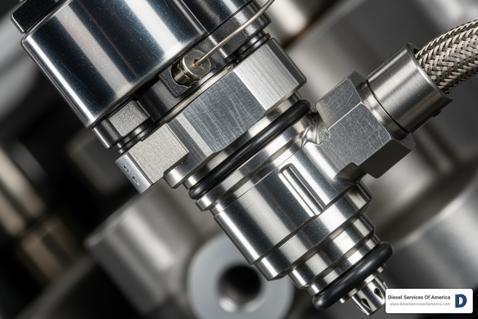 Modern common rail fuel injector assembly - Diesel engine fuel efficiency