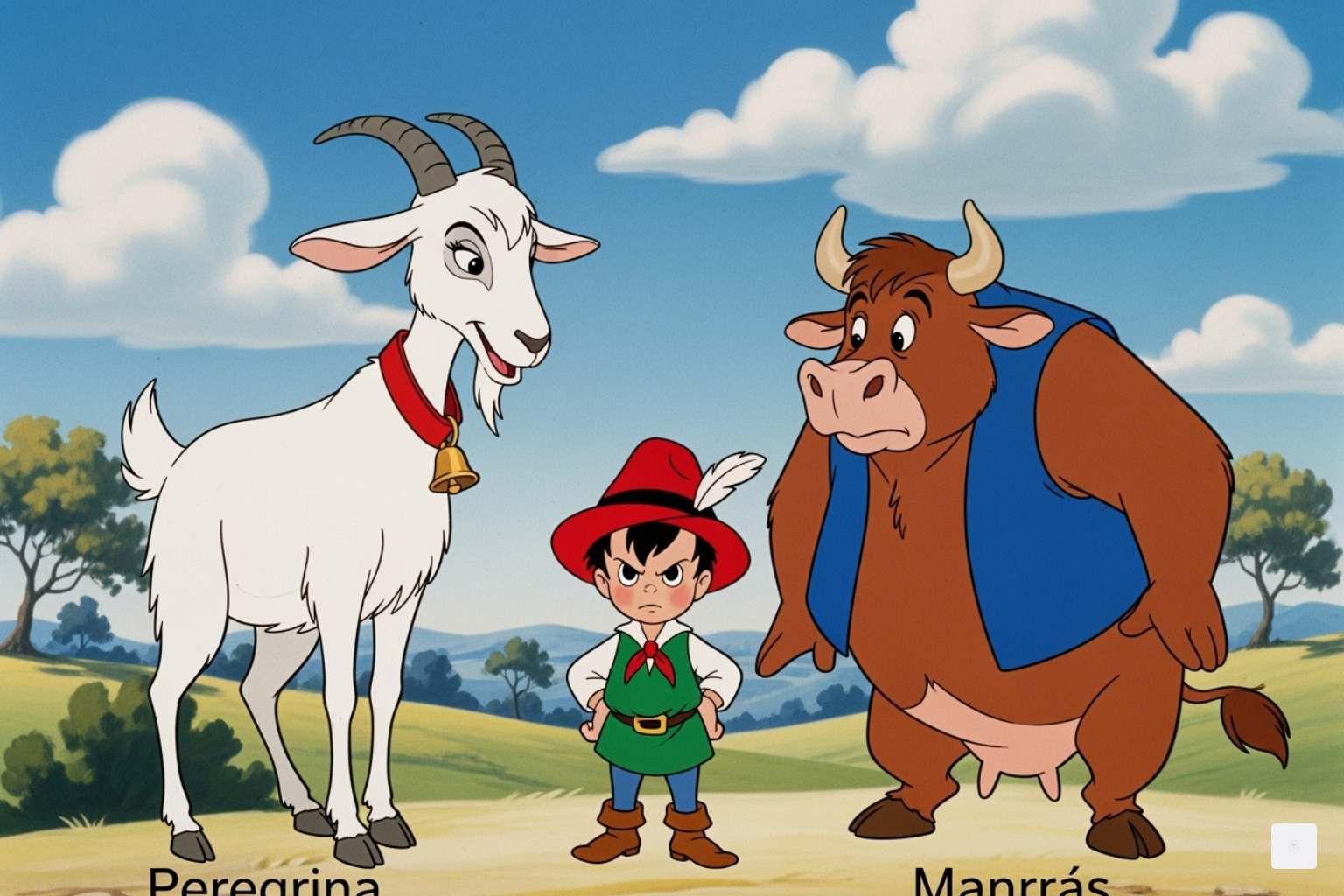 a still from the animated film 'Garbancito de la Mancha' - arturo moreno