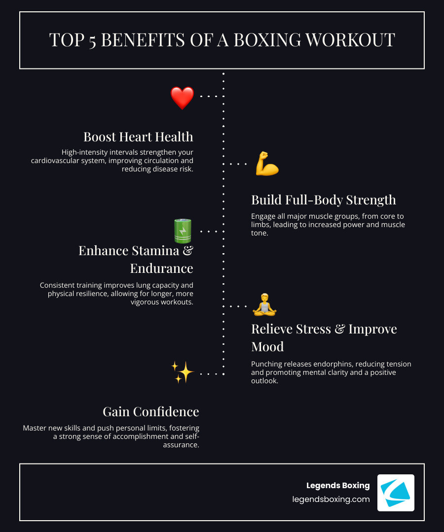 description - boxing gym bountiful utah infographic infographic-line-5-steps-dark