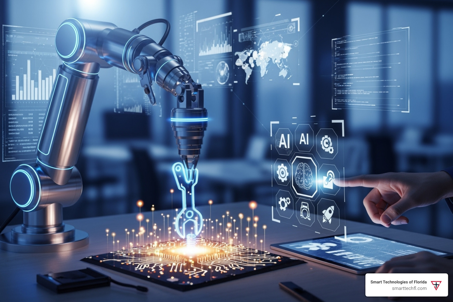 employee interacting with an HR chatbot on their laptop - ai automation tools