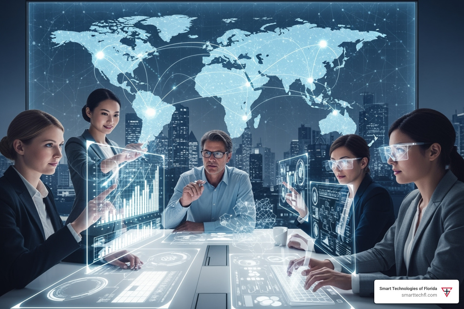 of a dashboard showing integrated communication channels like email, chat, and video - technology and business communication