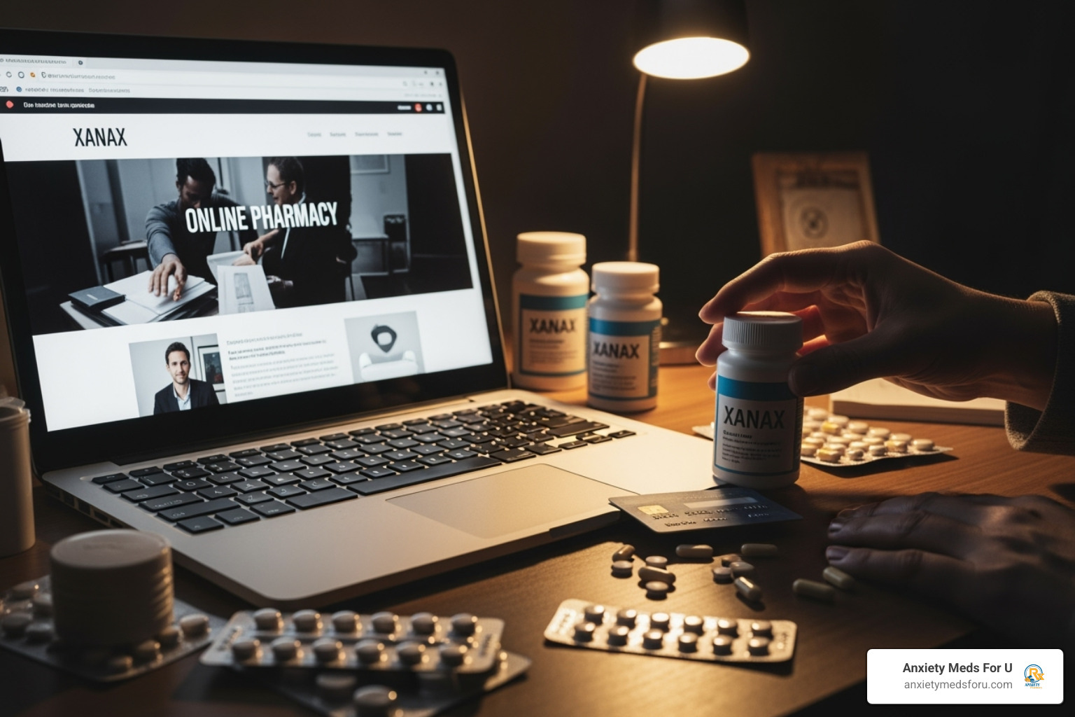 Image showing a step-by-step visual of the process: 1. Sign Up, 2. Book a Consult, 3. Talk to a Provider, 4. Get Medication - buy xanax online without prescription