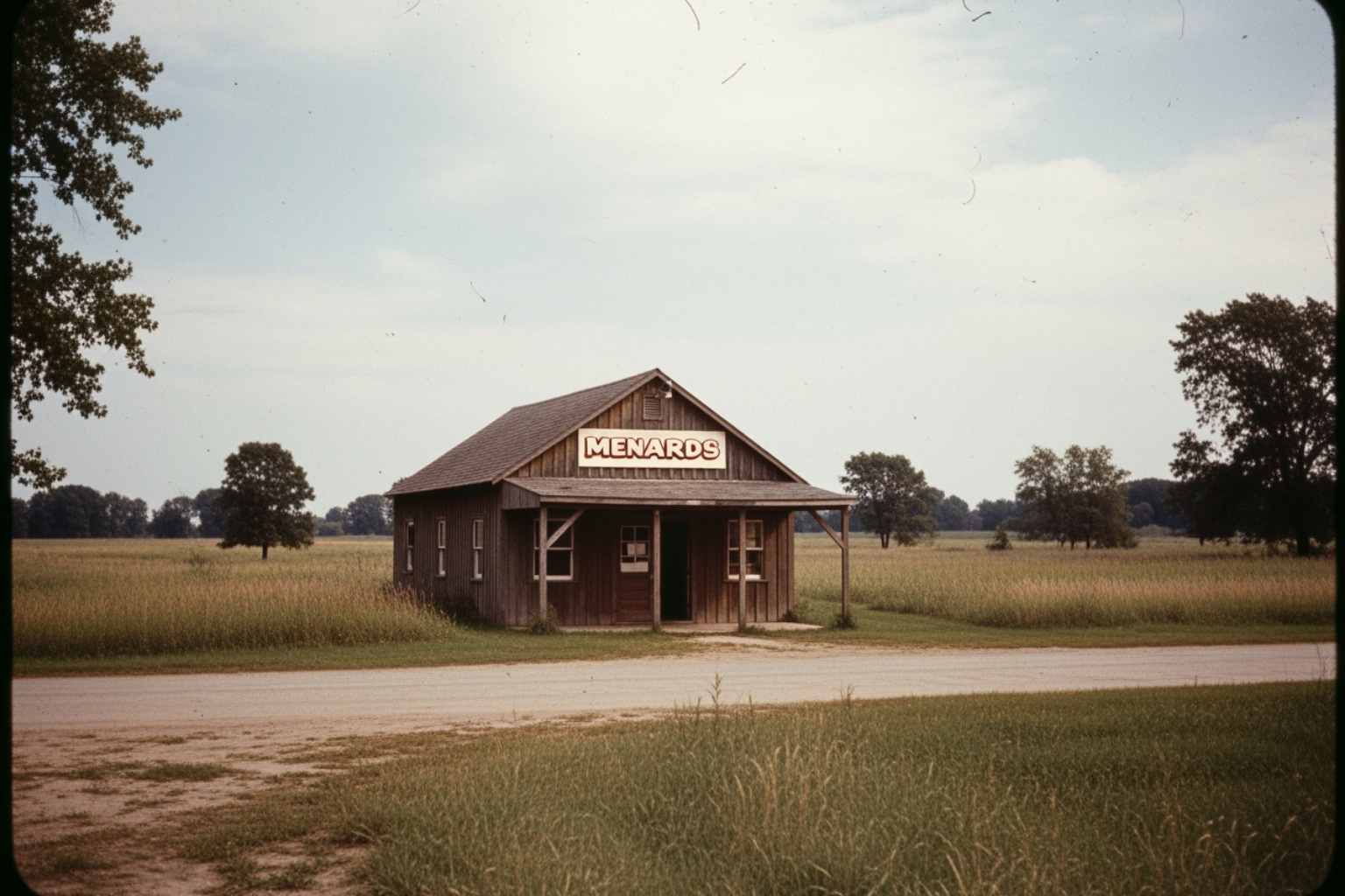 vintage Menards advertisement or early store photo - menards