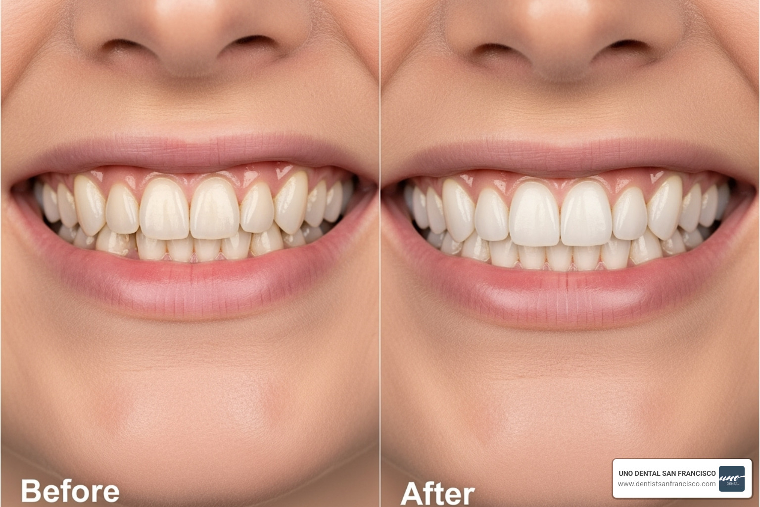 before-and-after photos of a patient's smile transformed with porcelain veneers - porcelain veneer cost before-and-after photos of a patient's smile transformed with porcelain veneers - porcelain veneer cost