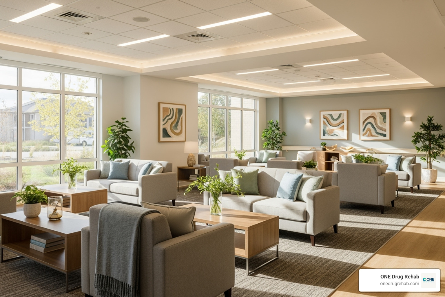 serene and professional rehab facility environment - tricare rehab coverage