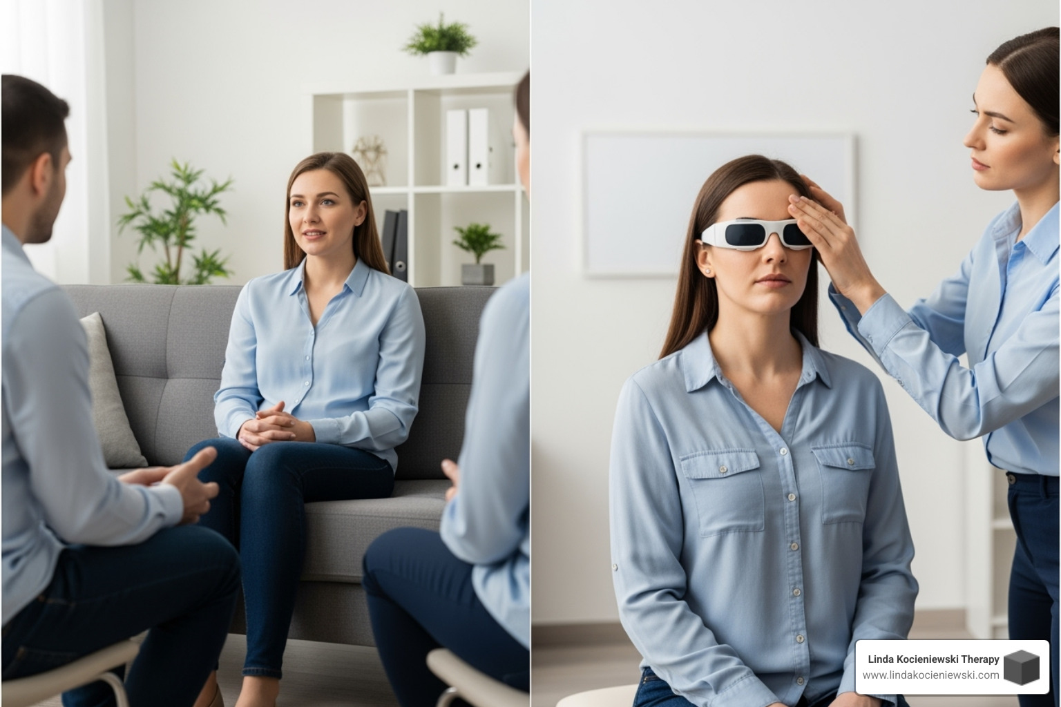 comparing key features of EMDR Therapy and traditional talk therapy - trauma and EMDR