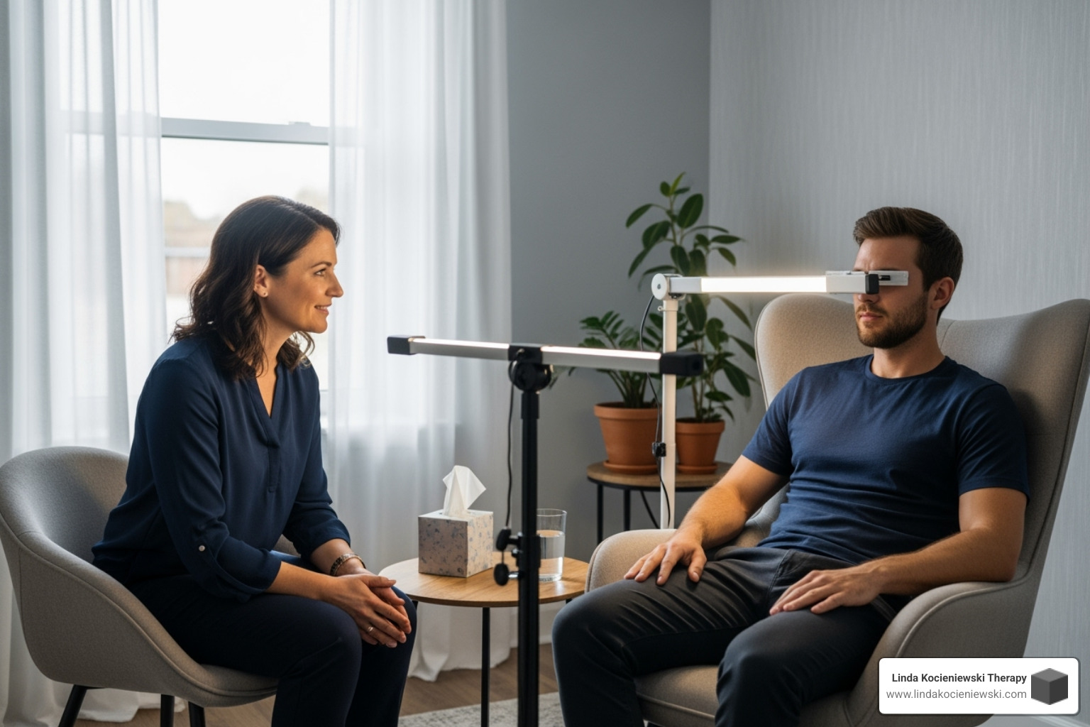 EMDR therapy session - EMDR therapy for adults