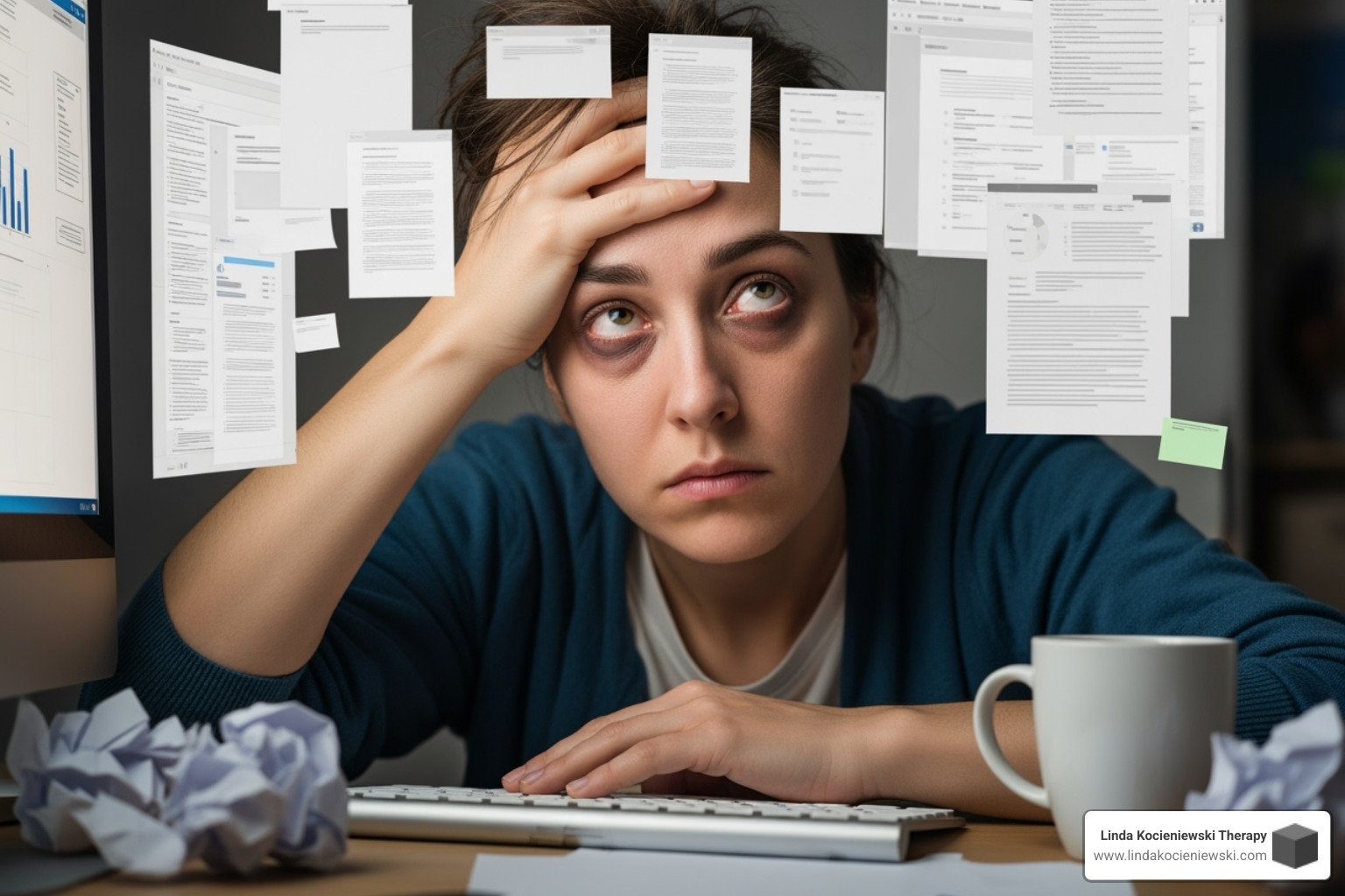physical and mental symptoms of chronic stress - psychotherapy for stress