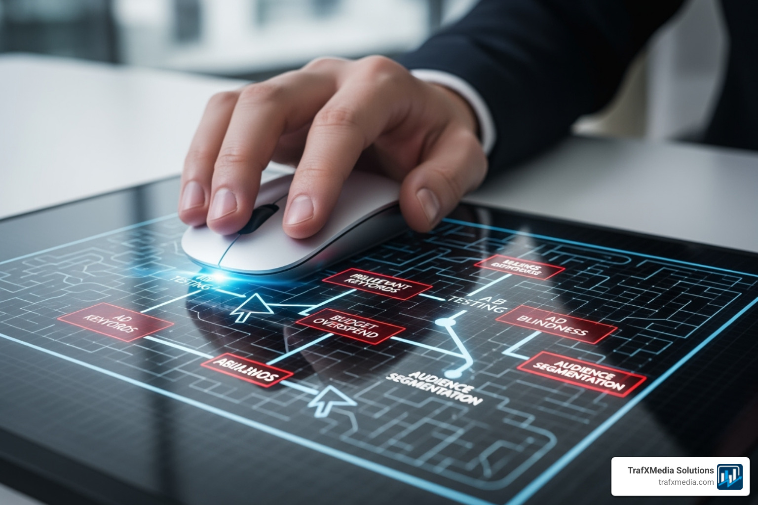 A clean, professional "Do's and Don'ts" checklist for Google Ads management, featuring icons and clear, concise points on best practices and mistakes to avoid. - Google ads campaign management