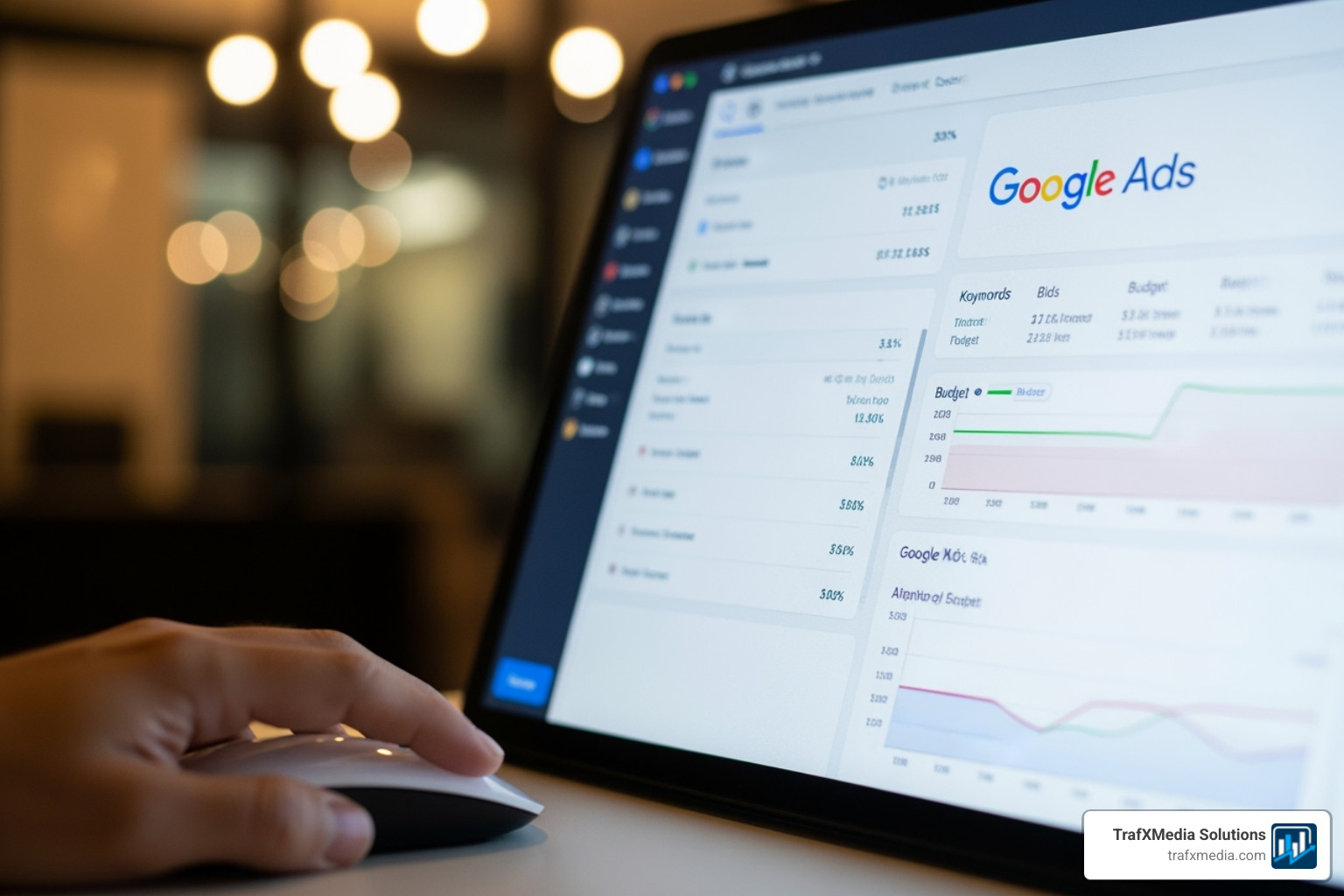 Illustration showing the difference between a single Google Ads account structure with one campaign and ad group versus a multi-account structure managed by a Google Ads Manager Account (MCC) overseeing multiple diverse accounts, each with its own campaigns and ad groups. - Google ads campaign management