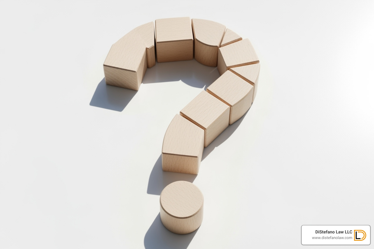 Question mark made of wooden blocks - florida wrongful death lawyer