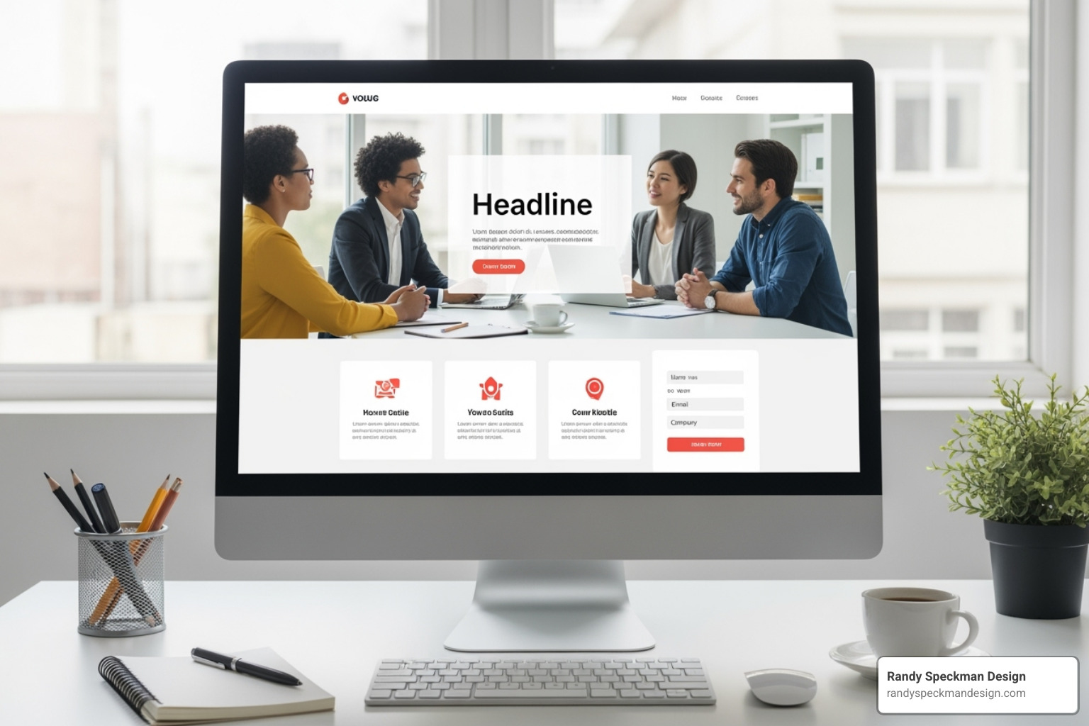 Image comparing a short form, a long form, and a multi-step form - lead capture landing pages