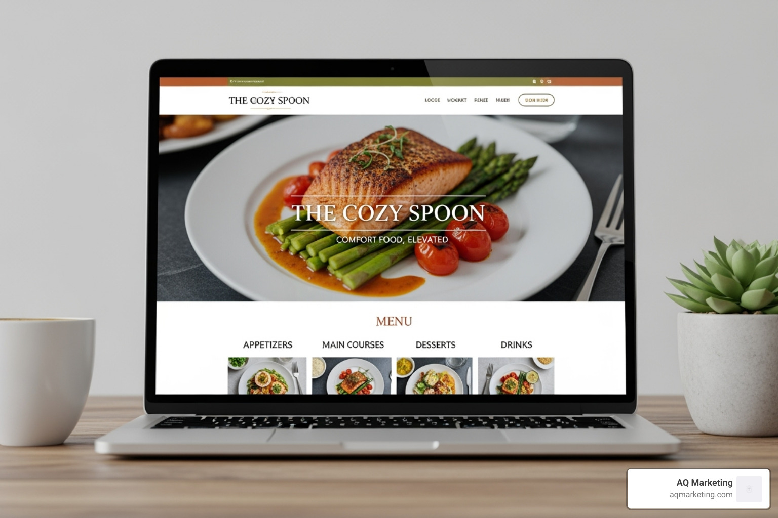 visually appealing local restaurant website - best local business websites visually appealing local restaurant website - best local business websites