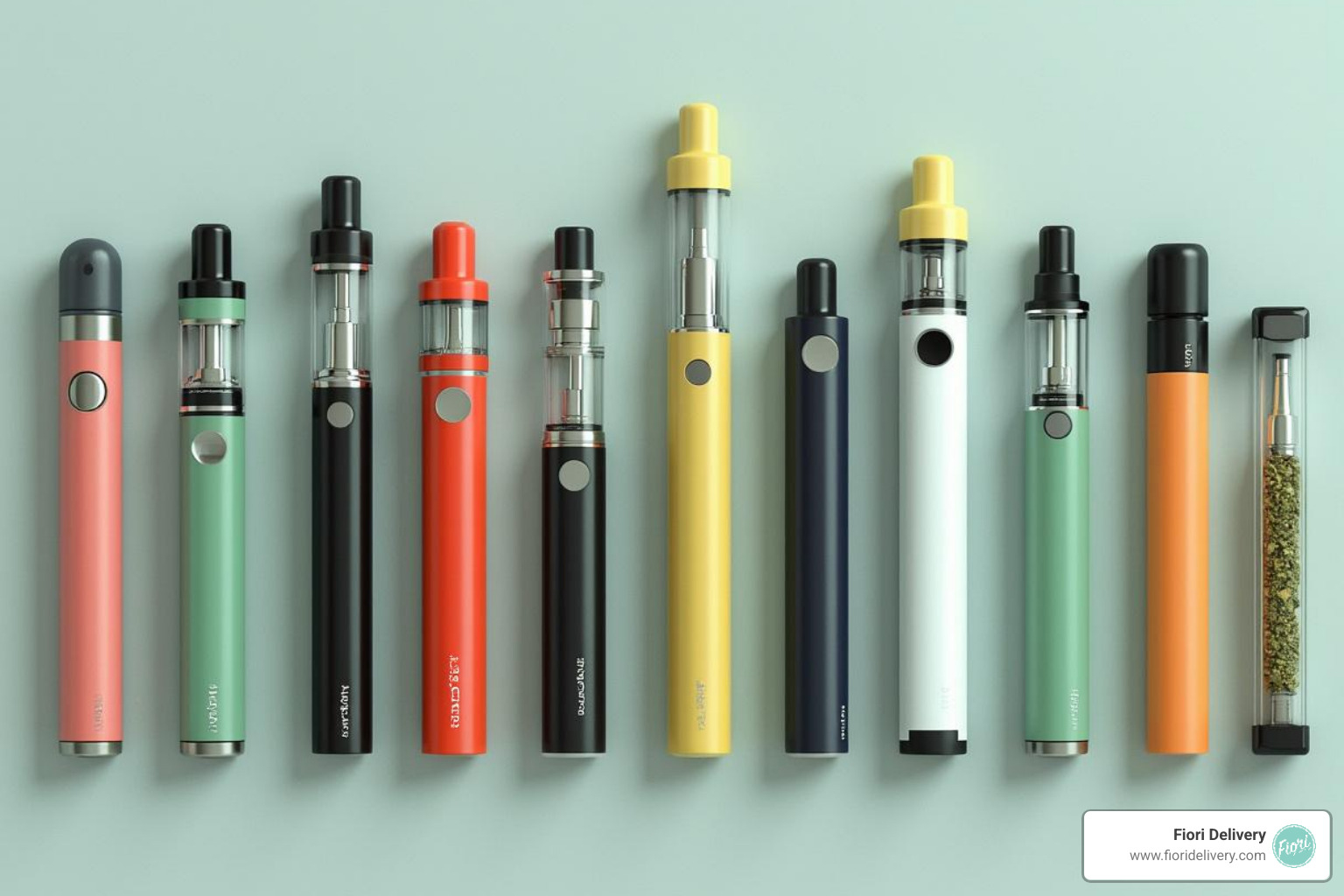 Different vape pen styles and colors - disposable thc vape pen california