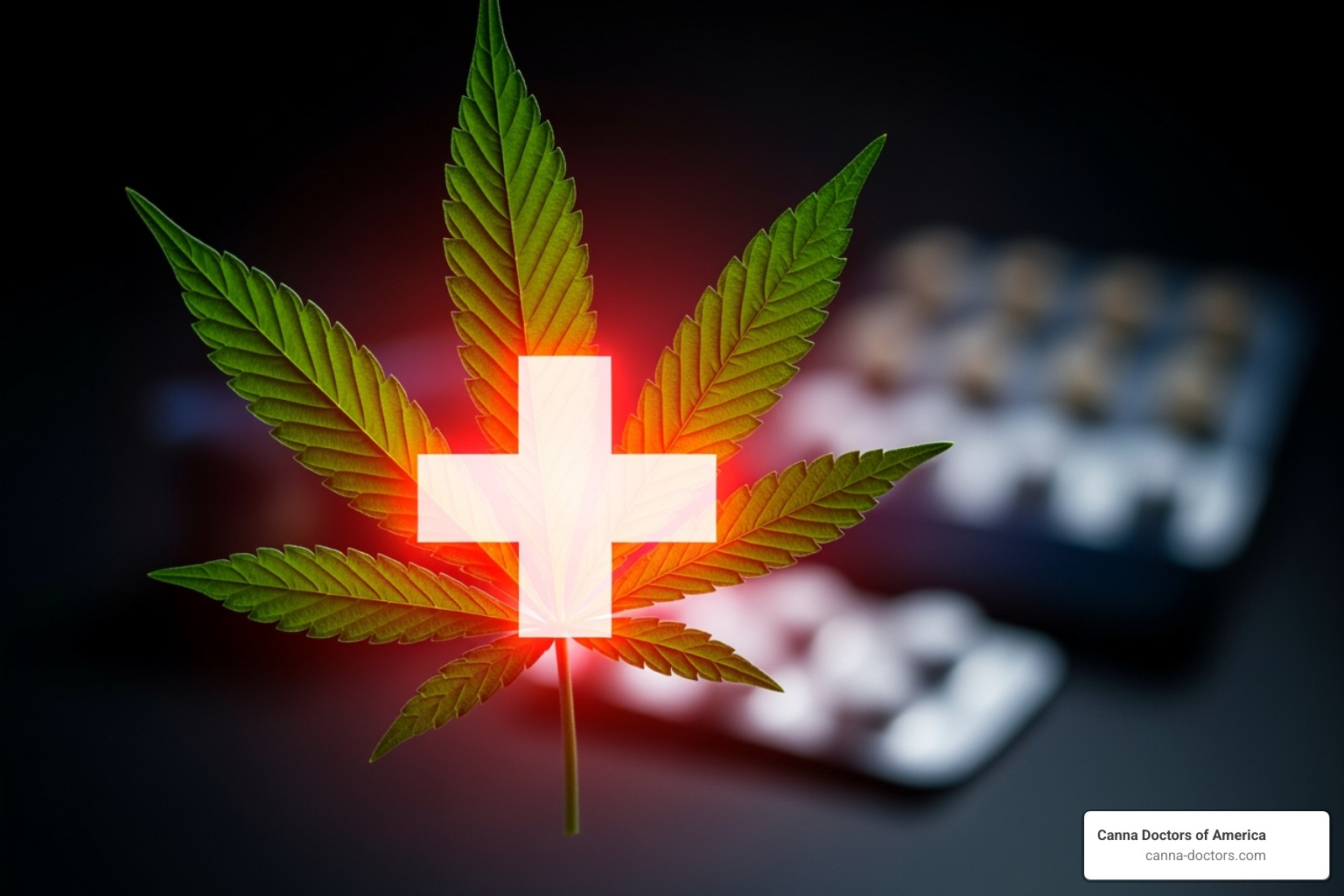 Illustration of the endocannabinoid system and its receptors in the human body - marijuana for pain relief