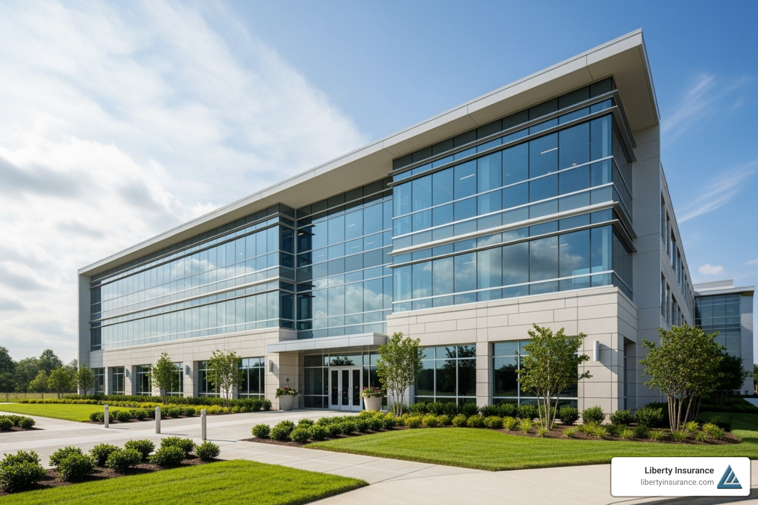 well-maintained commercial building exterior - commercial property insurance risk well-maintained commercial building exterior - commercial property insurance risk