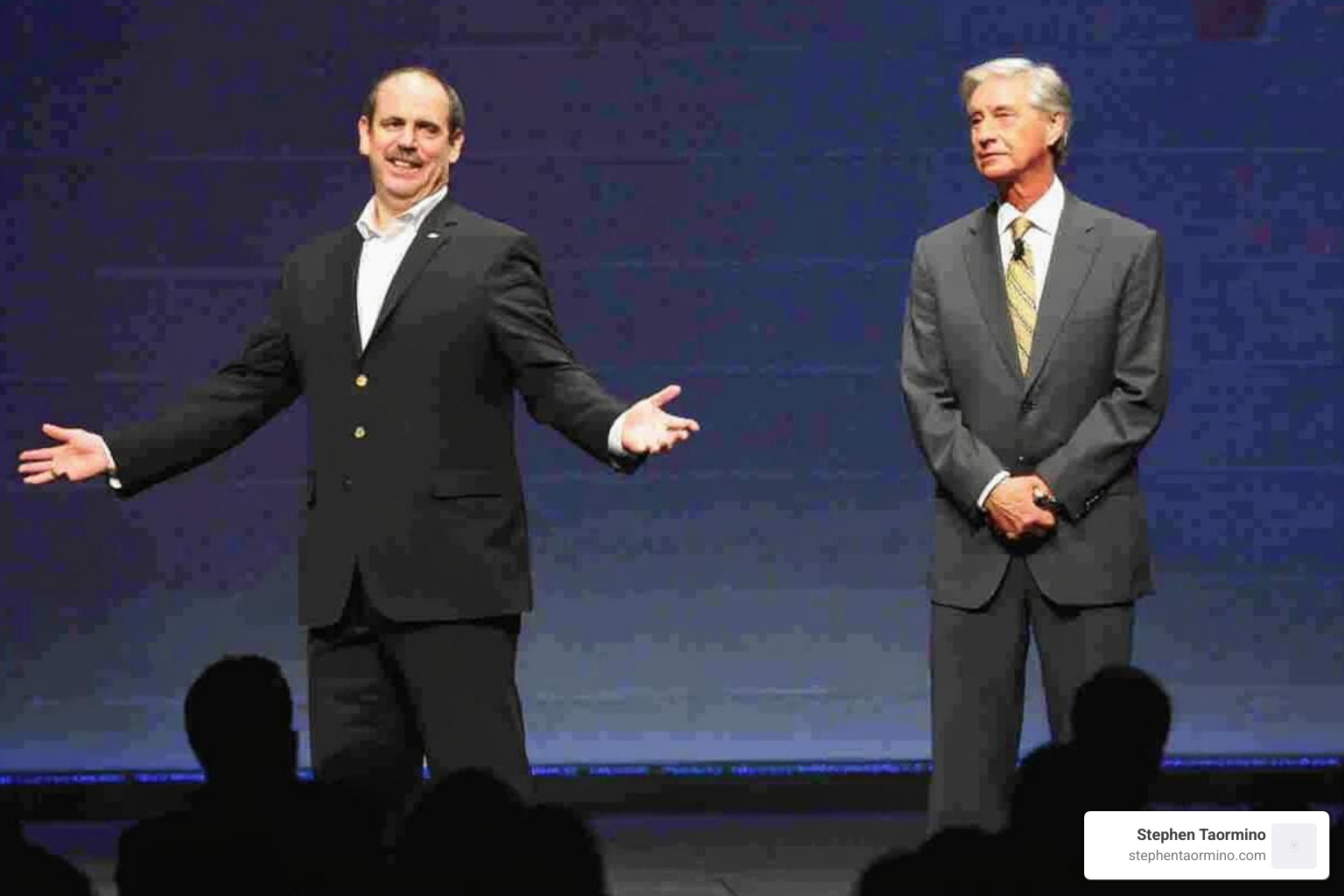 Infographic illustrating the key differences between a motivational speaker and a peak performance keynote speaker - peak performance keynote speaker