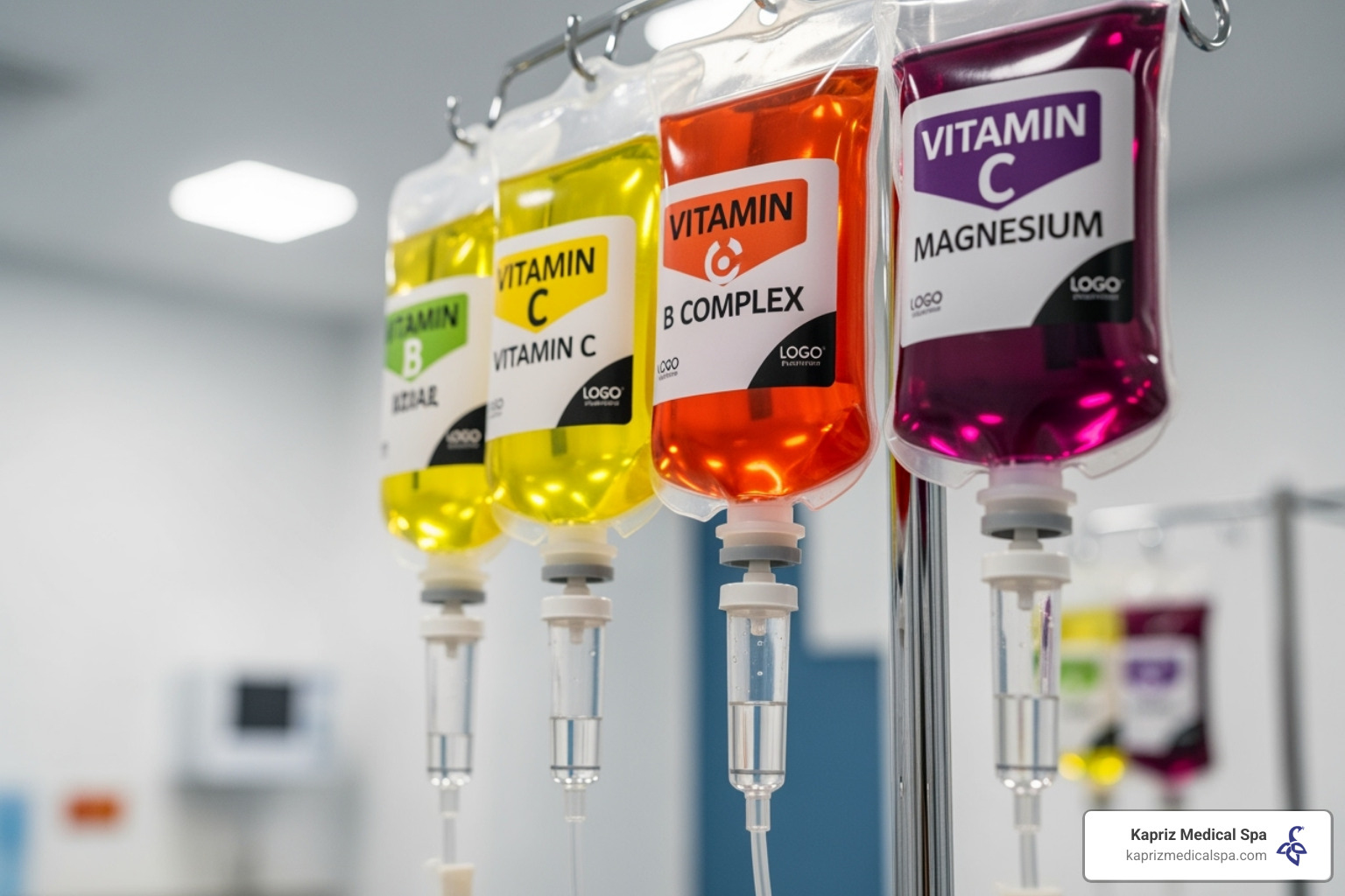 colorful IV drip bag with vitamin labels - iv infusion bar colorful IV drip bag with vitamin labels - iv infusion bar